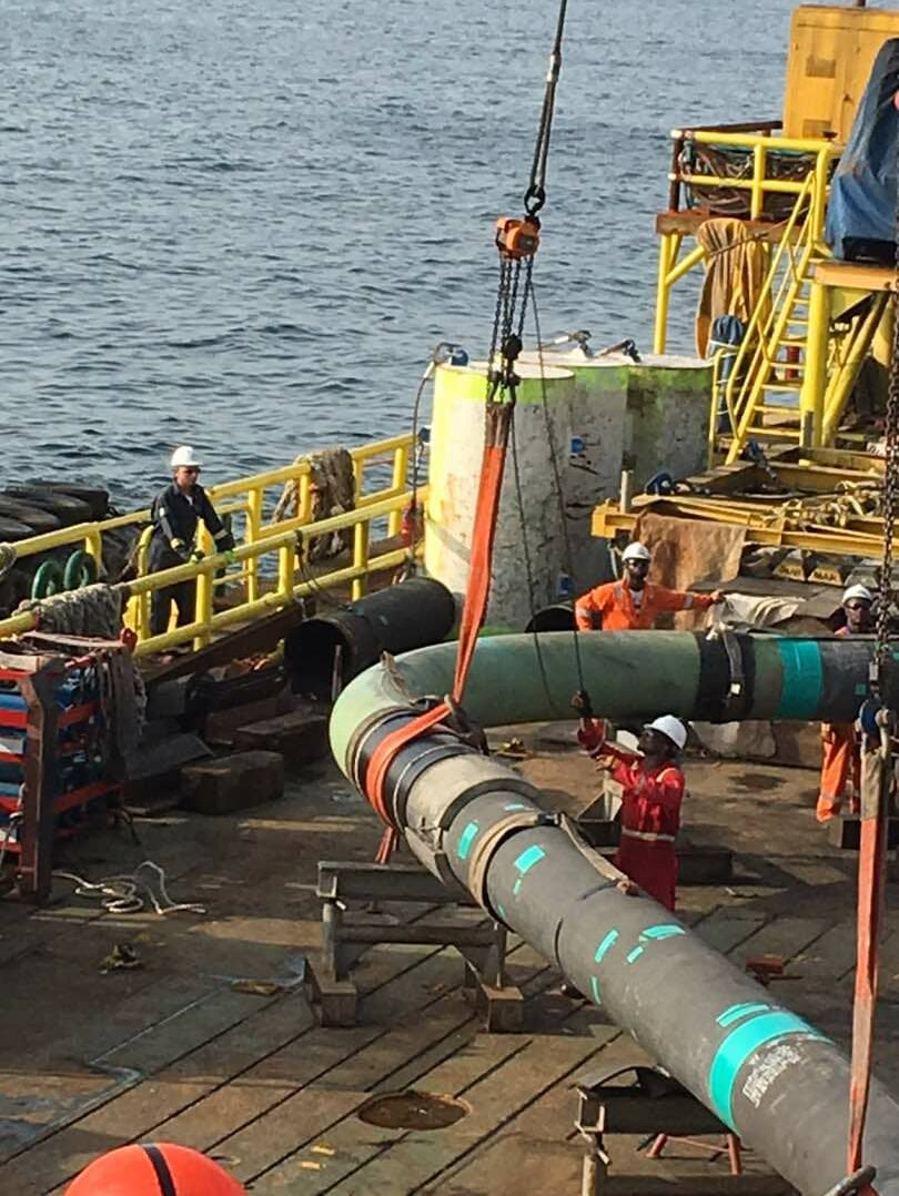 Offshore Pipe Laying Operations - NSP MENE GLOBAL SERVICES & TRANS LTD